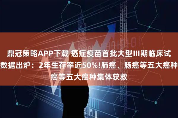 鼎冠策略APP下载 癌症疫苗首批大型Ⅲ期临床试验生存率数据出炉：2年生存率近50%!肺癌、肠癌等五大癌种集体获救